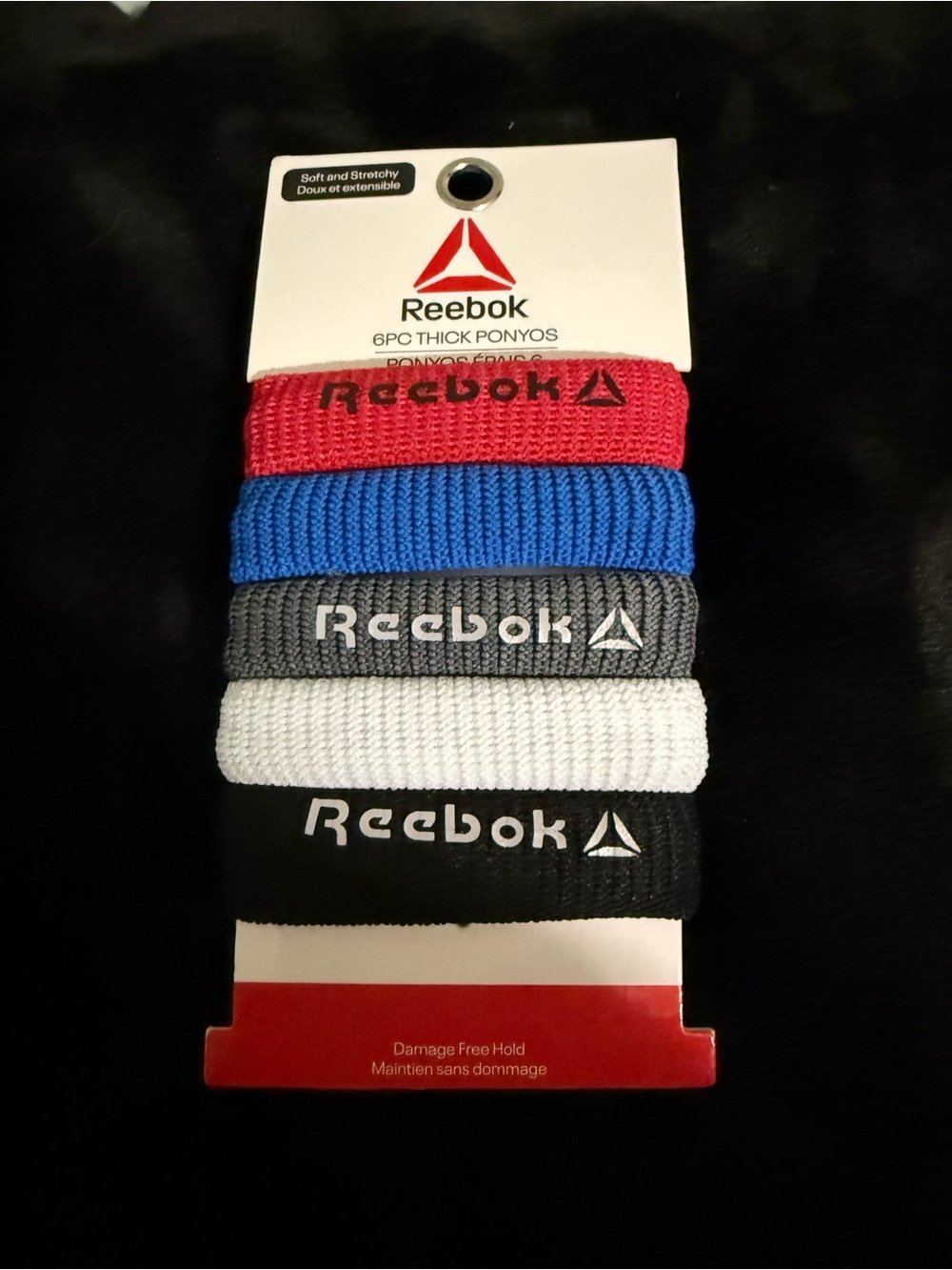 Reebok ponytail holder multicolor #gym #fitness